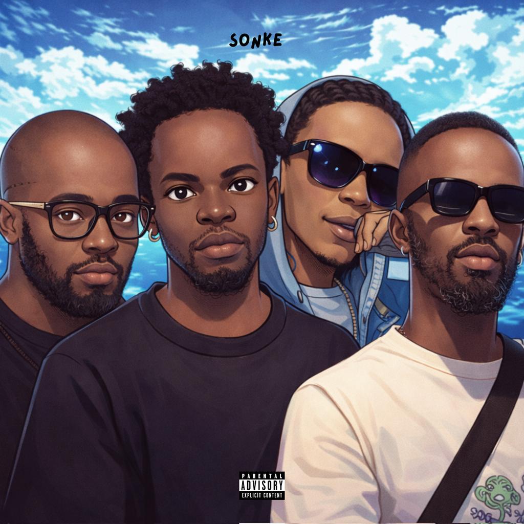 NEW MUSIC ALERT 🚨

<a href="/everyghostgoes/">ISIQALO</a>, @nikkaz_rsa &amp; @kyocapk are set to drop their latest single titled "Sonke". 4 producers came together with power of collaboration and music spoke! 

pre-save link:
ffm.to/sonke

#Sonke #EverythingsGhost #ThemNikkaz #KyoCapK #SAHipHop