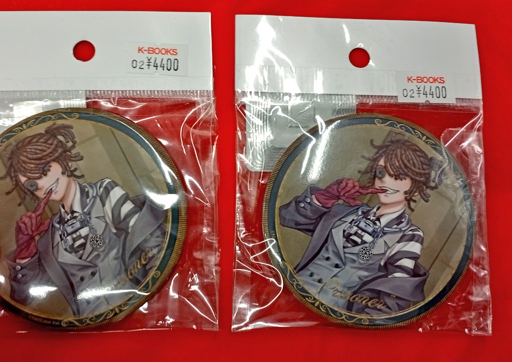 入荷情報】 第五人格 バトラーズカフェ 缶バッジ 囚人 入荷いたしまし