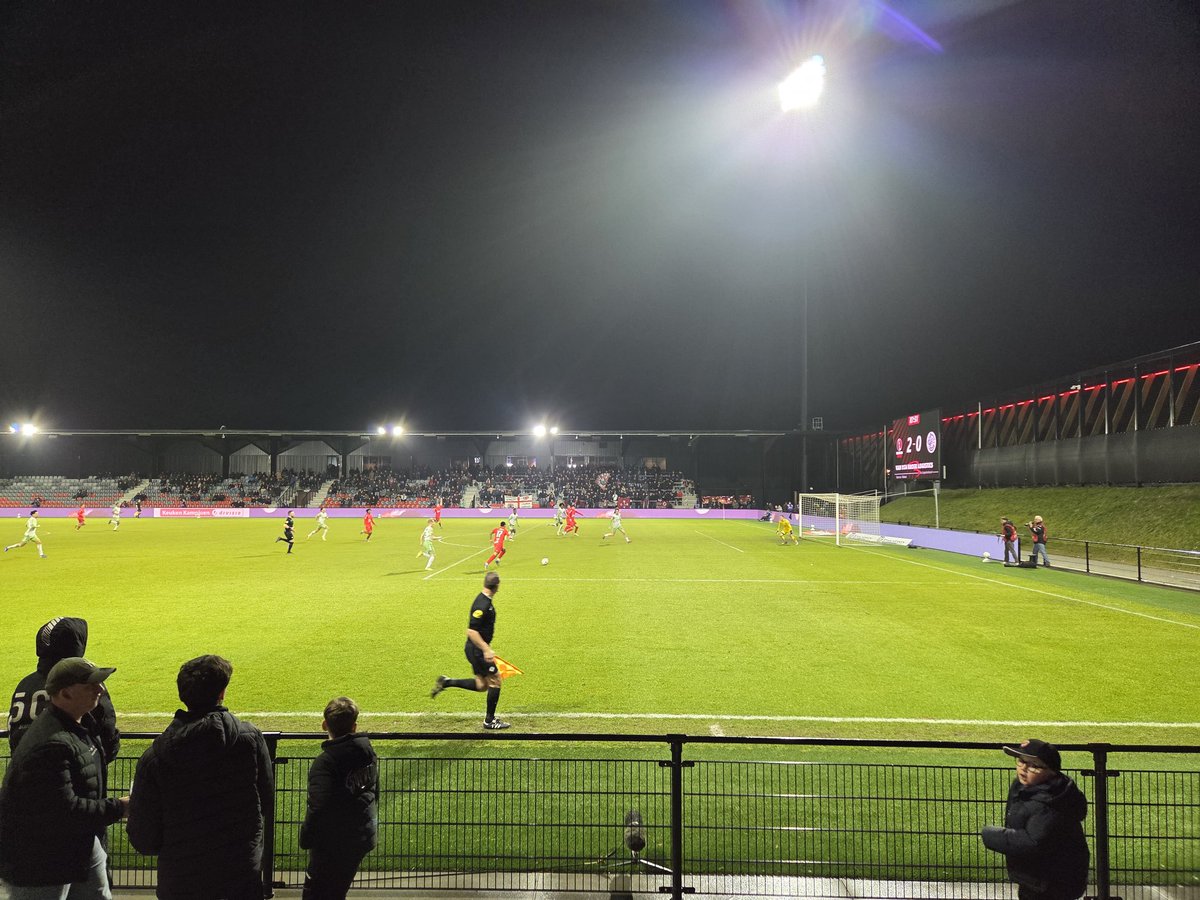 First game of the trip saw a Jaunt into the Netherlands as <a href="/HelmondSport/">Helmond Sport</a> hosted <a href="/mijnfcdenbosch/">FC Den Bosch</a> with no away fans allowed. The hosts won the game 2-0 and deserved their win. As always it was great to see the Antwerp lads again - Onto Seraing tonight 🇧🇪 #Groundhopping