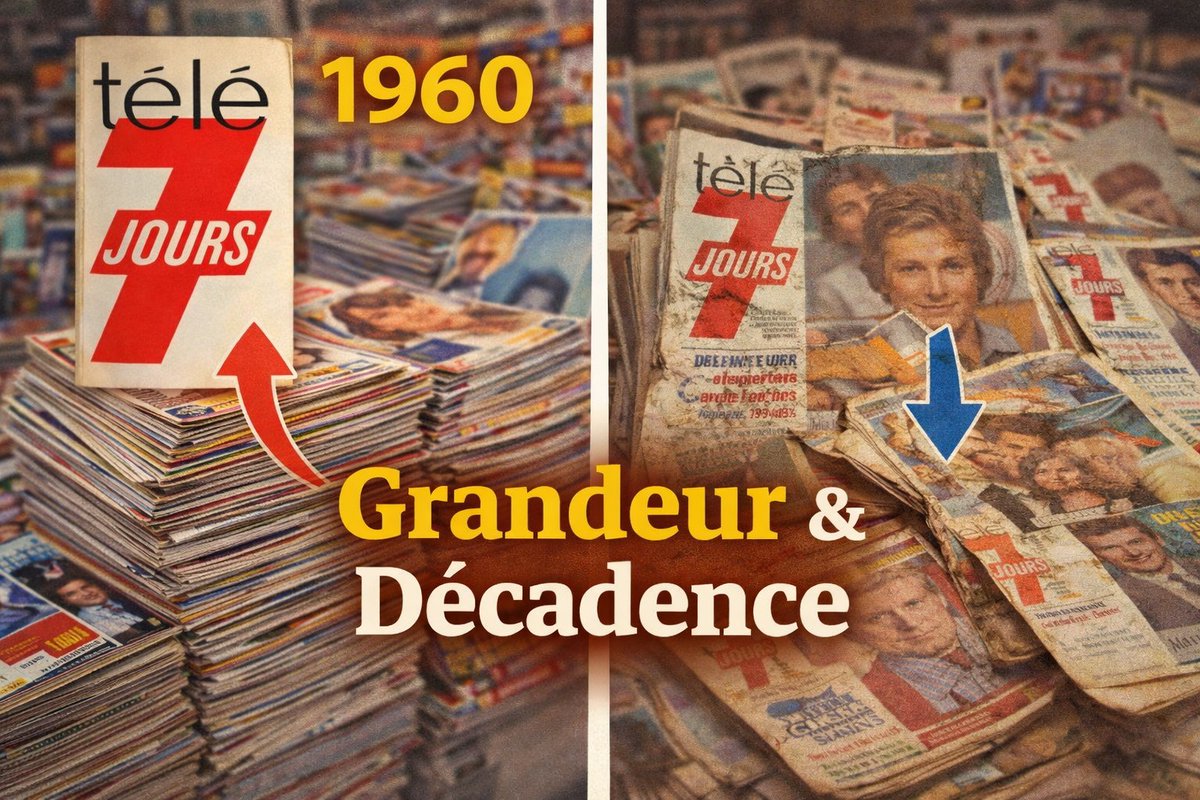 shaqspear's tweet photo. Télé 7 Jours : Grandeur et décadence 
A l'heure du tout numérique on remonte le temps pour comprendre ce magazine télé historique.

https://t.co/ROcg2QMatm https://t.co/TAQncW7DMr