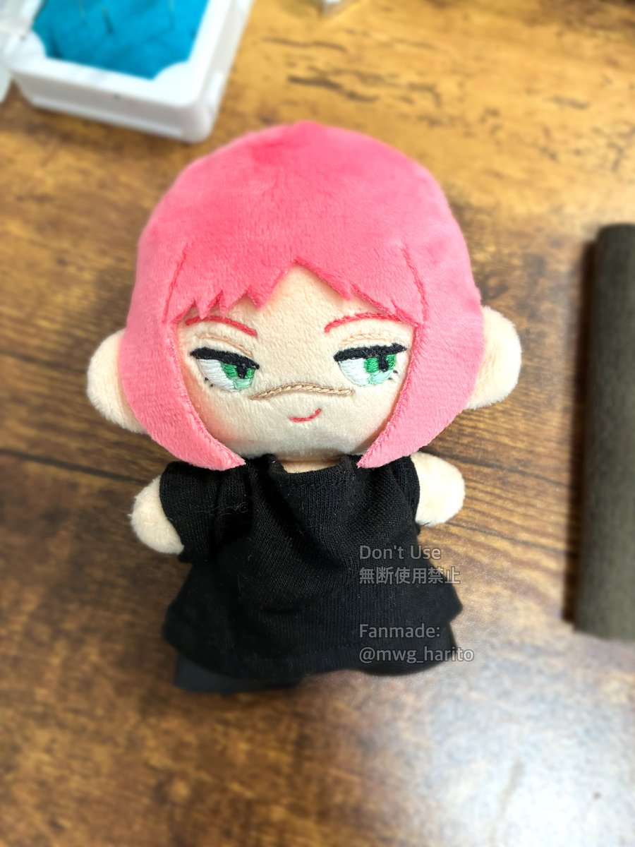 縫いました〜色合いが春の和菓子みたいでかわいいね🦴💥