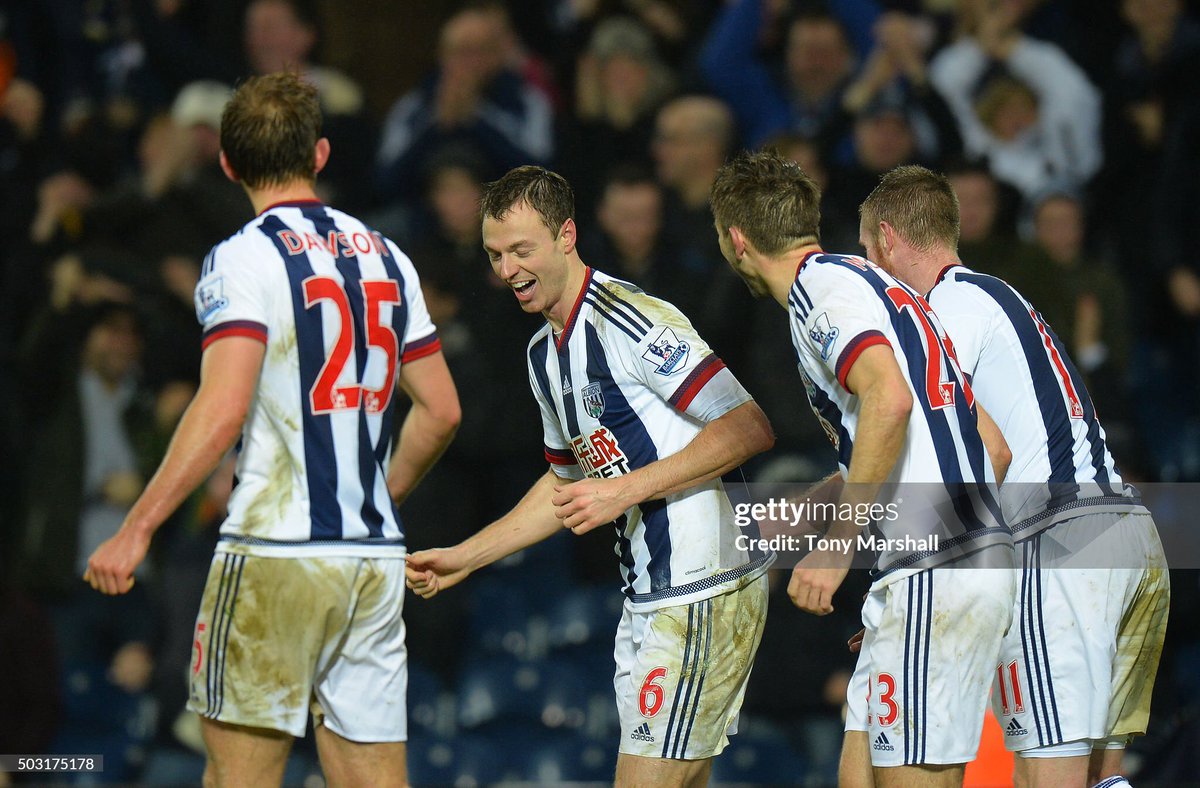 A last minute winner against Stoke back in January 2016 💙 #WBA