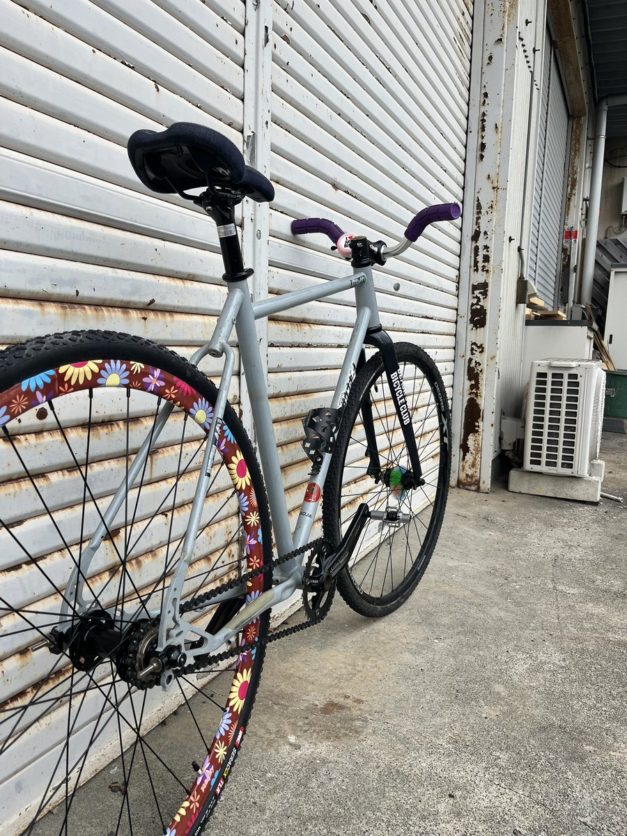 tenchoh4649's tweet image. Pepをトラクロ化したよ #fixedgear