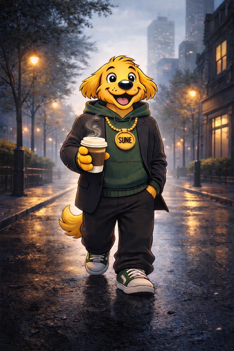 Good morning —
a new day, a clear mind, steady execution.

What’s your main focus today?

Can SUNE get a GM? ☕️🐾