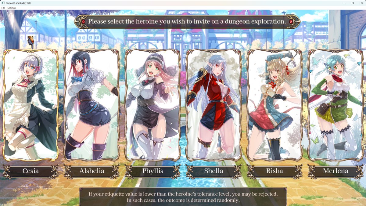 kazeno_'s tweet image. "I'm developing a Romance Roguelite JRPG with deep social links and TRPG elements."  

I also do English translation. 
I also create my own opening animations.
#ScreenshotSaturday