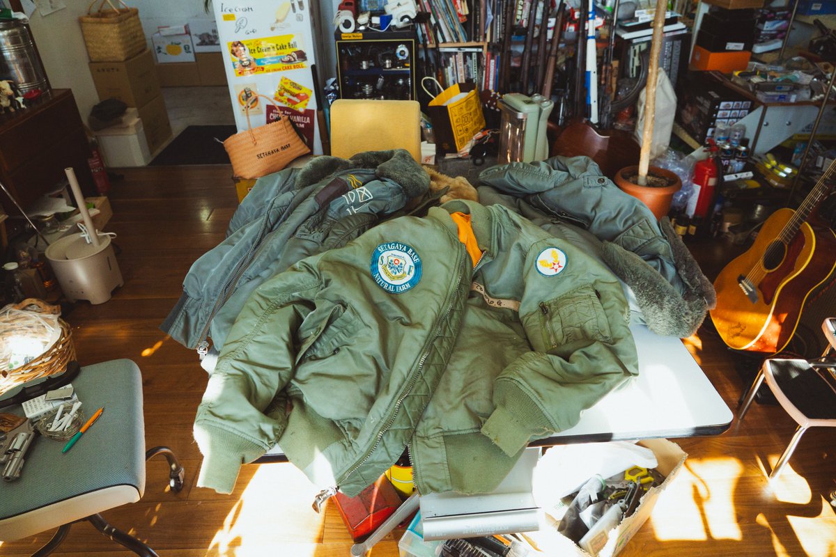 所さんのMA-1はカッコいい😎 ALPHA INDUSTRIES × SETAGAYA BASE CUSTOM