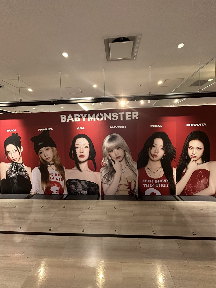 am__0i's tweet photo. 今日はベビモンデーでした(^^♪
久しぶりにソニーストアでラミちゃん観れて感動🥲💖💖
 #BABYMONSTER https://t.co/1CKJG8eXWq