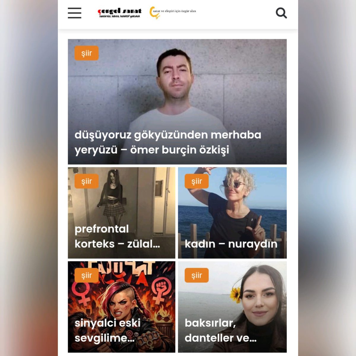 çengel şubat'a şakır şukur girdi. şubatın sisi kışı dağıtmaya yeltenirken çengel'de hep bahar hep yaz. bazen olur da kışa da düşeriz. çok yorgunuz ama çok güzeliz.

#ömerburçinözkişi #zülalarıman #nuraydın #yeraltıcadısı #hatikeşengül #lümpenmodern #burakkatipoğlu #nazmikutluer +