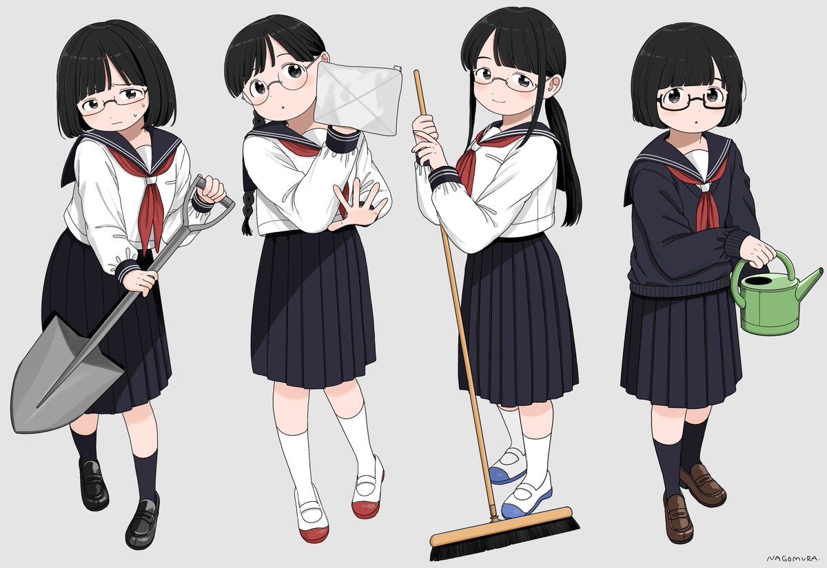 学校の眼鏡さん