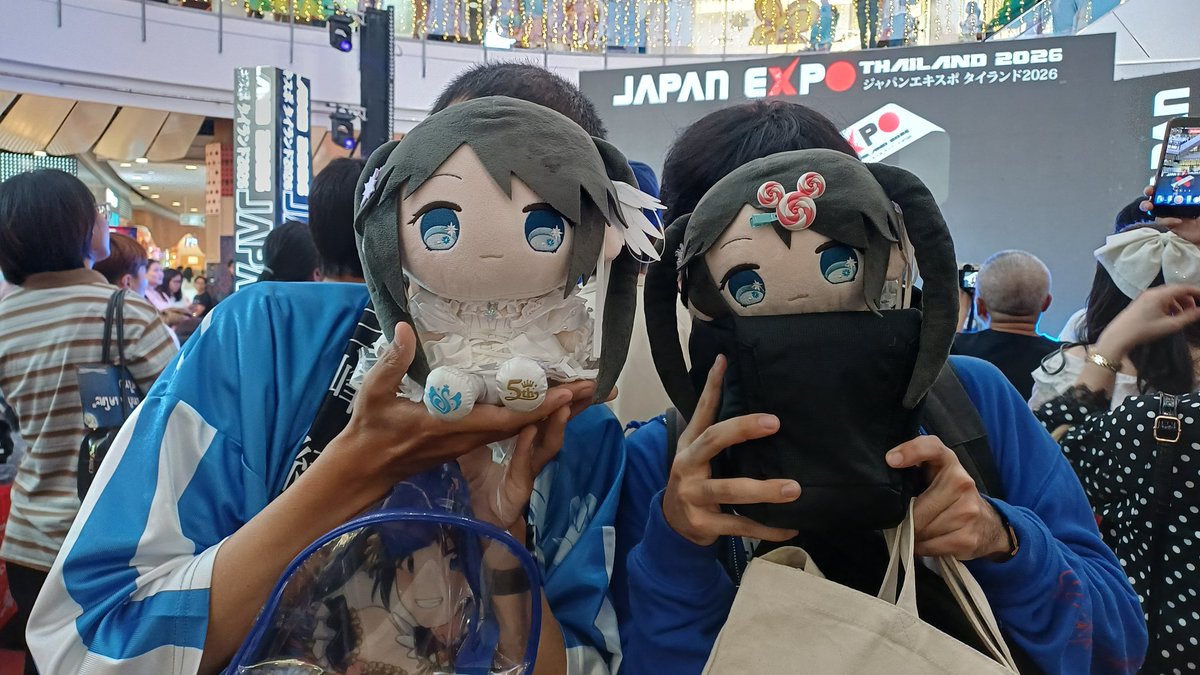 LordSpaceCat's tweet image. Good to see you my fellow MitsumineP

#JAPANEXPOTHAILAND