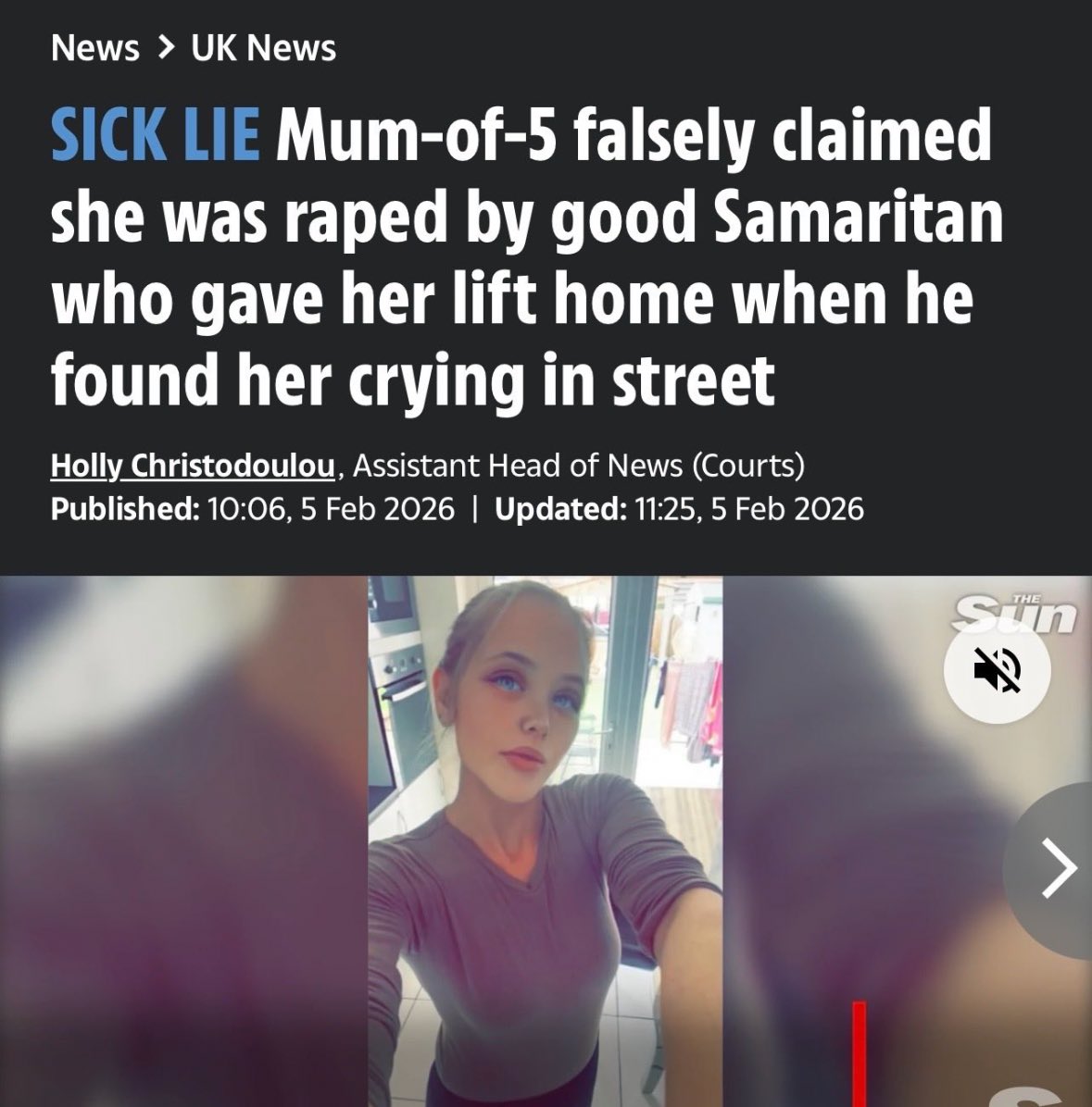 A woman who falsely accused a man of rape after he gave her a lift home ...