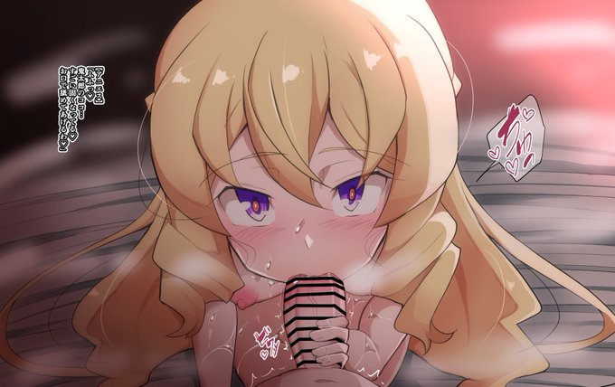 【ゲ◯ゲの◯太郎】イチャラブでフェラチオしてくれるア◯エスのえっち絵です【しぶりく絵】 