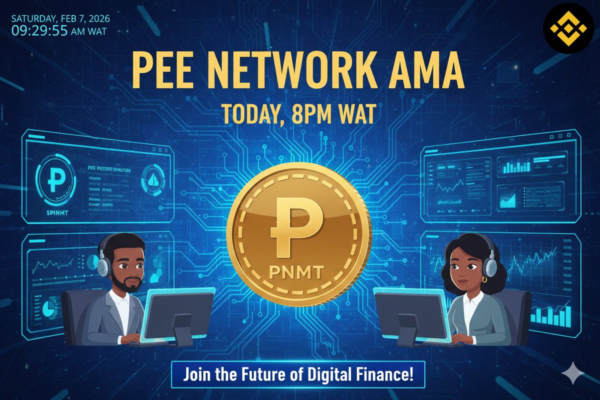 🚨 Community AMA Alert 🚨

Join us today by 8PM for an exclusive Pee Network AMA Session on Telegram Community 

Join Telegram: t.me/pee_net_work

We’ll be discussing the vision, ecosystem growth, utilities, and future plans. This is your chance to ask questions, gain