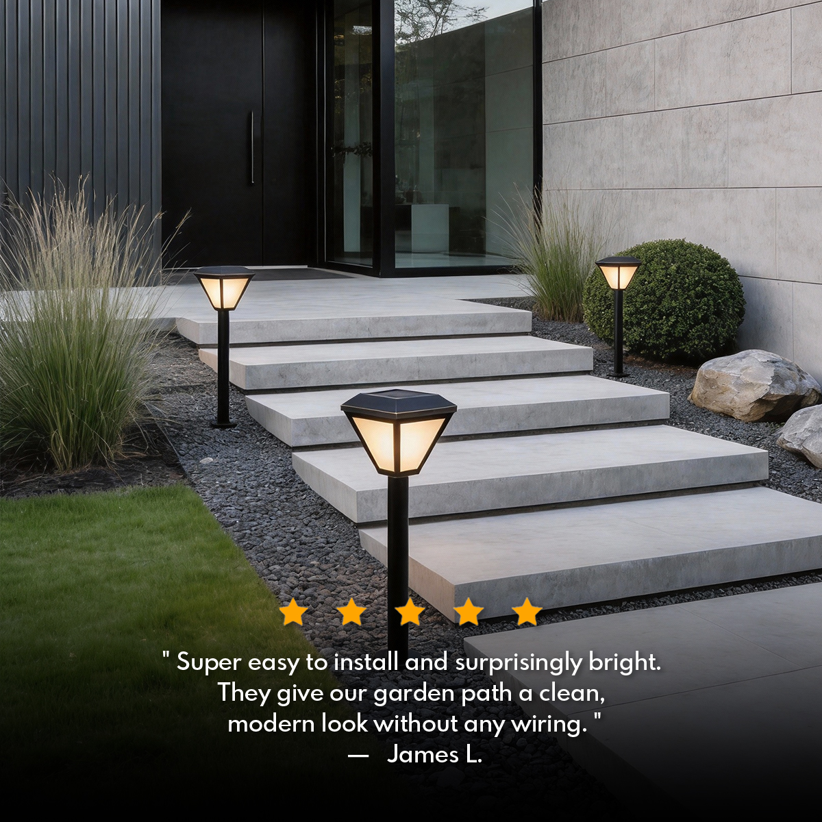 DazumaLighting's tweet image. Small Lights. Big Impact.

#SolarLighting #GardenGlow #PathwayLights #OutdoorLightingDesign #LandscapeLighting #MinimalistOutdoor #ModernGarden #YardUpgrade #DazumaLighting #MyDazumaStyle