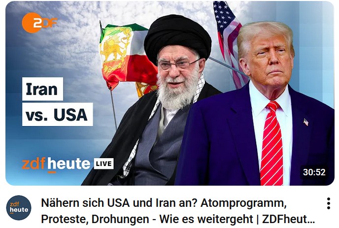 شبکه زد د اف آلمان پرچم ایران را عوض کرد