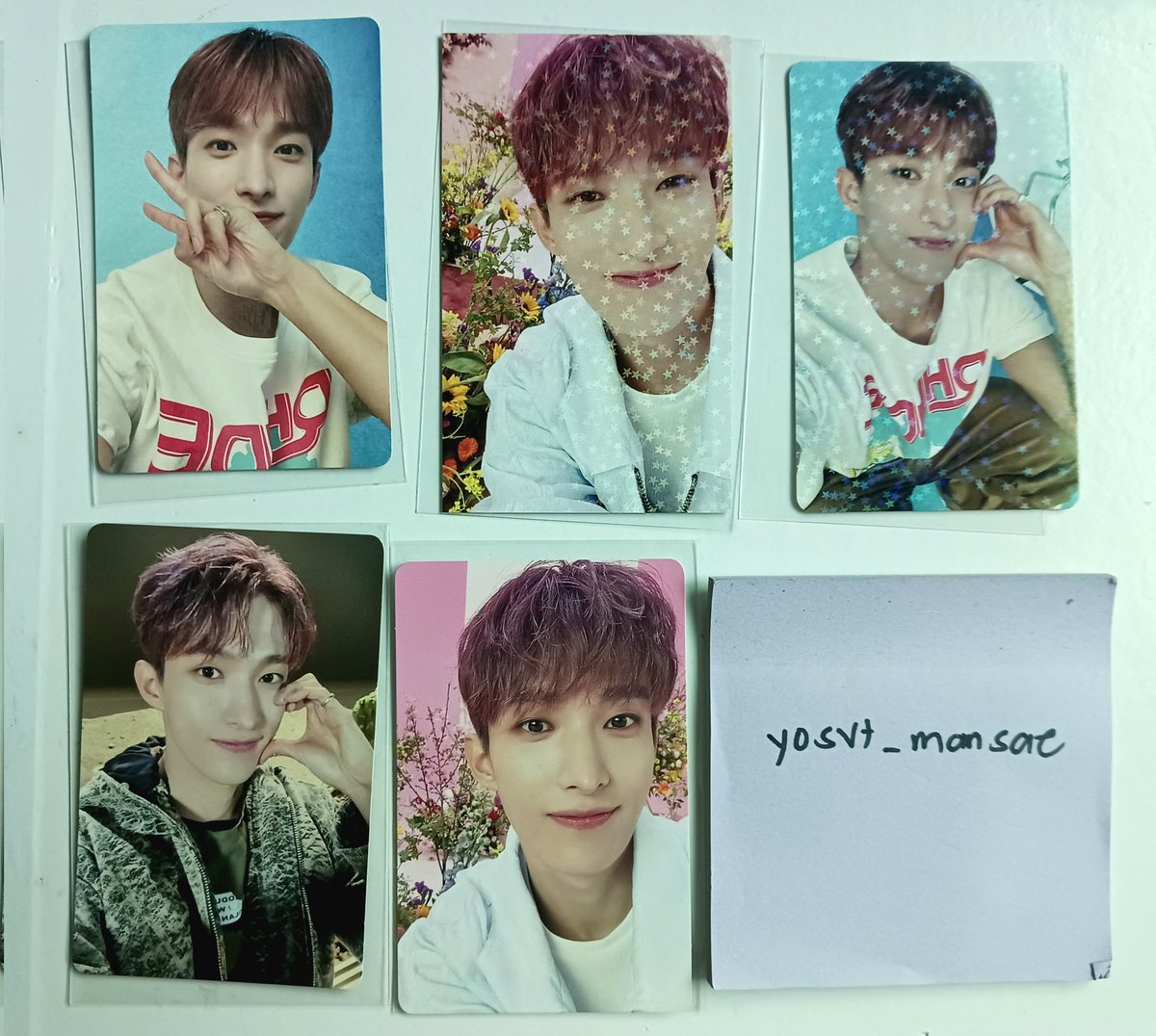 yosvt_mansae's tweet photo. wts lfb ph svt pc super discounted

onhand seventeen dk dokyeom always yours japan album photocards weverse pob ₱850 set + pf + lsf

◇ mint condi but x sensi, impatient 
◇ 3 days dop / prio payo

reply or dm!
#BentaniNini https://t.co/joKLDvIAFU
