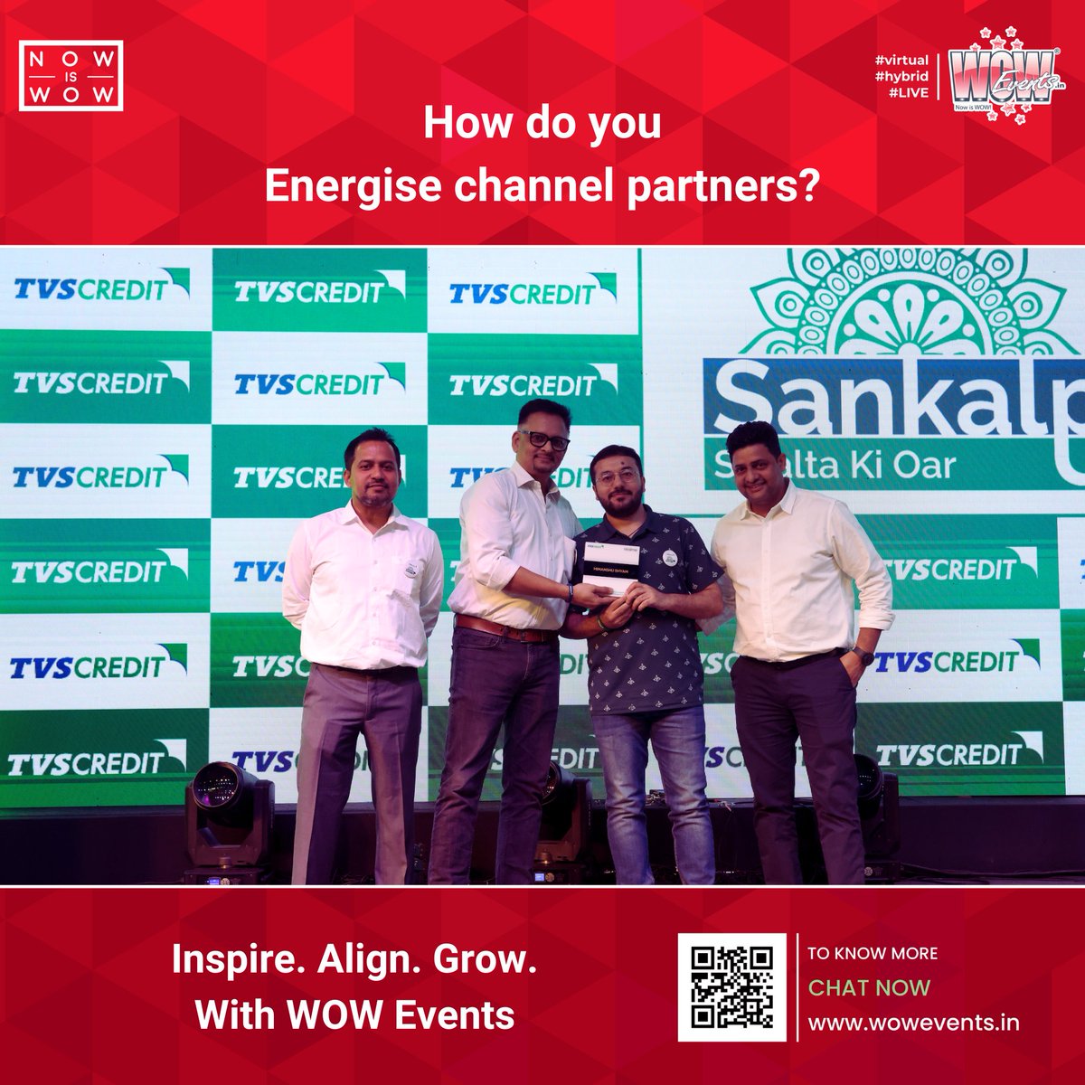 𝗥𝗲𝗰𝗼𝗴𝗻𝗶𝘁𝗶𝗼𝗻 𝗳𝘂𝗲𝗹𝘀 𝗺𝗼𝘁𝗶𝘃𝗮𝘁𝗶𝗼𝗻, 𝗮𝗻𝗱 𝗺𝗼𝘁𝗶𝘃𝗮𝘁𝗶𝗼𝗻 𝗱𝗿𝗶𝘃𝗲𝘀 𝗴𝗿𝗼𝘄𝘁𝗵.

𝗔𝗿𝗲 𝗬𝗼𝘂 𝗣𝗹𝗮𝗻𝗻𝗶𝗻𝗴 𝗮𝗻 𝗘𝘃𝗲𝗻𝘁?
𝗟𝗲𝘁’𝘀 𝗪𝗢𝗪 𝘁𝗼𝗴𝗲𝘁𝗵𝗲𝗿! 🚀

write to us at 𝗶𝗻𝗳𝗼@𝘄𝗼𝘄𝗲𝘃𝗲𝗻𝘁𝘀.𝗶𝗻
𝘄𝘄𝘄.𝘄𝗼𝘄𝗲𝘃𝗲𝗻𝘁𝘀.𝗶𝗻