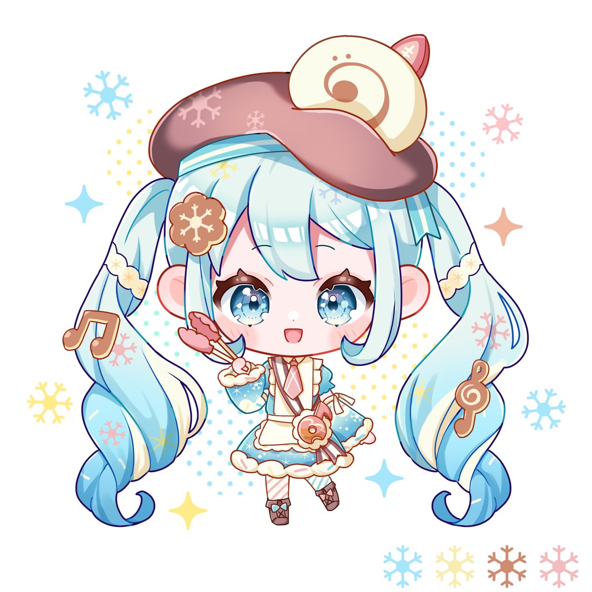k___y___hmit's tweet photo. 雪ミク2026
パティスリーちゃん🍰❄️ https://t.co/lkAByEsKpH