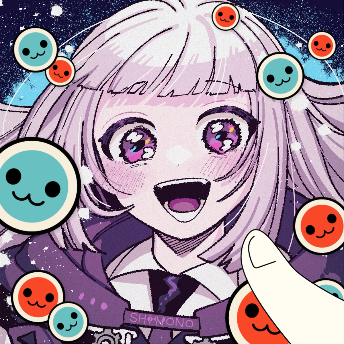 taiko_All's tweet image. ˗ˏˋ #WADIVERSE のスキマ ˎˊ˗

【心の奥に残る音】
みんなの歌声が届いたよ！

#太鼓の達人　

イラスト：米戸卵田 ( @kome_egg_shoyu )