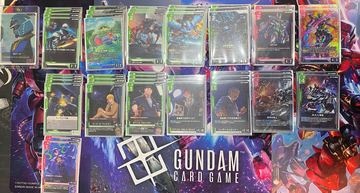 本日のGUNDAM CARD GAME - 新弾限定戦は 8名様での開催でした！ 優勝は