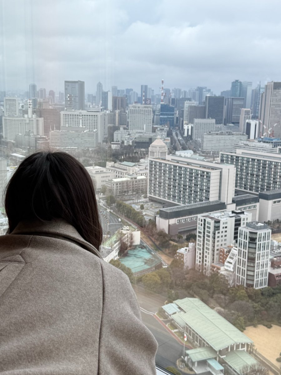 こちらは、国会議事堂に物申す我が妻💁