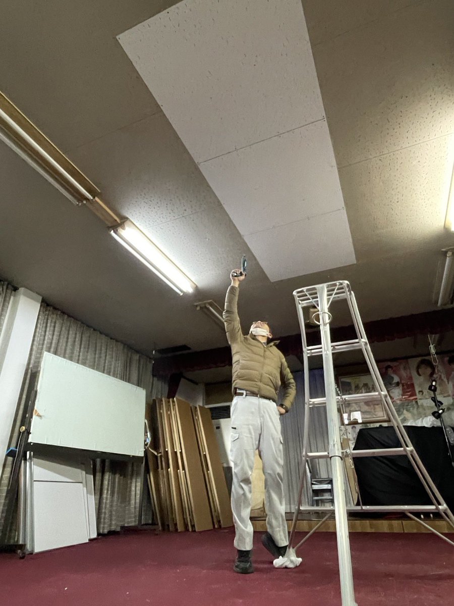 katotake4's tweet photo. 天井DIY😆(人生初)

「DCMカーマ」は偉大だ‼️ https://t.co/hs38246fPj