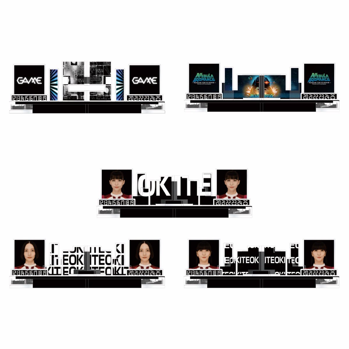 2/14(土) 12:00発売🏟️
STAGE SET KIT 
-NEBULA ROMANCE 
Episode TOKYO DOME-
詳細決定!!

「GAME」「再起動世界」「Perfumeの掟」の
3曲・5パターンのステージを再現🚀💫

お家でも東京ドーム公演を
お楽しみください🛸🪄

asmart.jp/perfume/

#ネビュラロマンス後篇
#prfm