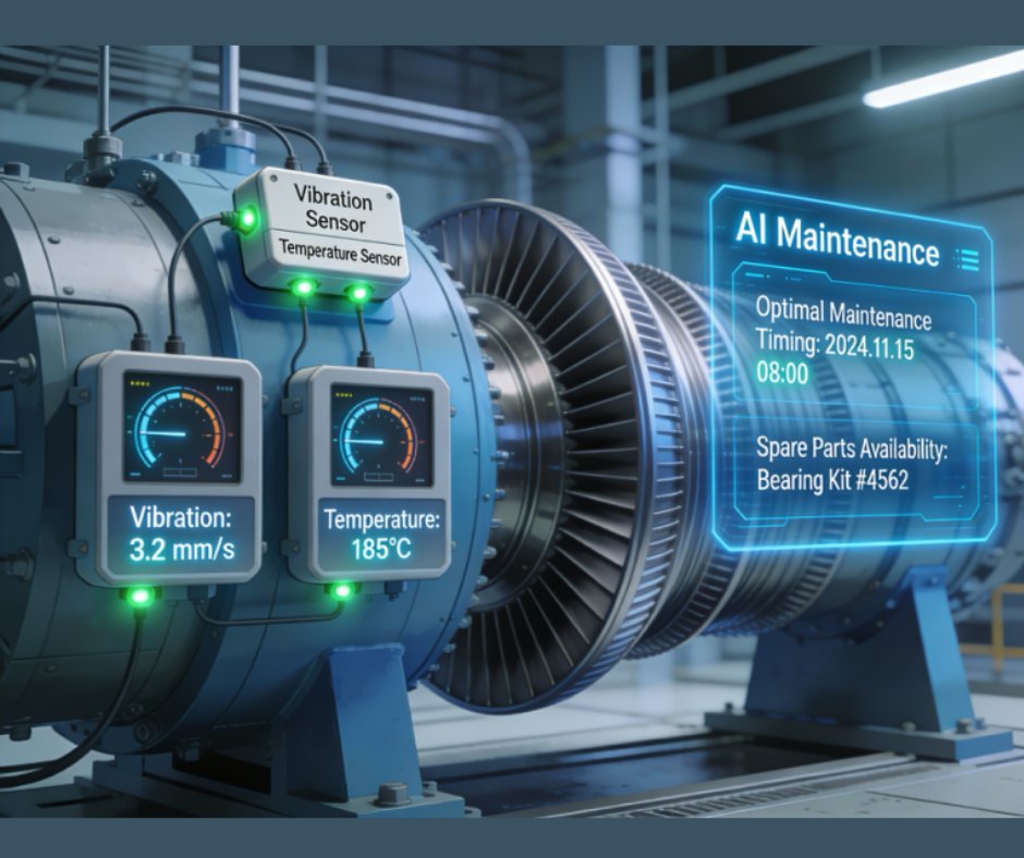 Talking_IoT's tweet photo. Most teams have nailed predictive maintenance – but few are capitalising on prescriptive maintenance. It’s time to move from “knowing something will fail” to “knowing exactly what to do, when, and why.”
https://t.co/xrycSA8993

#talkingiot #PrescriptiveMaintenance #DataDriven https://t.co/DDydmHmuoW