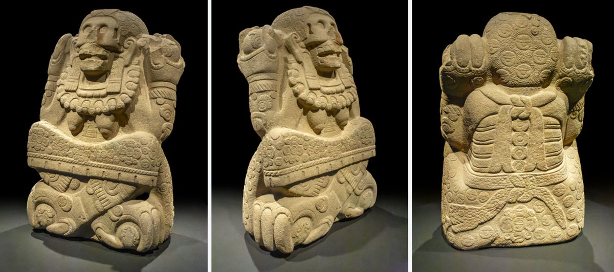 La estética mesoamericana es, para mis gustos de herencia grecolatina, espantosa. Aún así, voy a todas las exposiciones que se me ponen a tiro. Esta es «La mujer en el México indígena», con sede principal en el MAN 
Fotos originales en flickr.com/photos/elgolem/