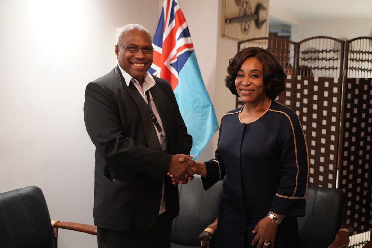 Grateful to Fiji for the warm welcome ahead of the Commonwealth Law Ministers Meeting.

With the rule of law under pressure globally, our meeting brings #Commonwealth together to strengthen the legal protections people rely on daily to live, work &amp; prosper – our shared priority.