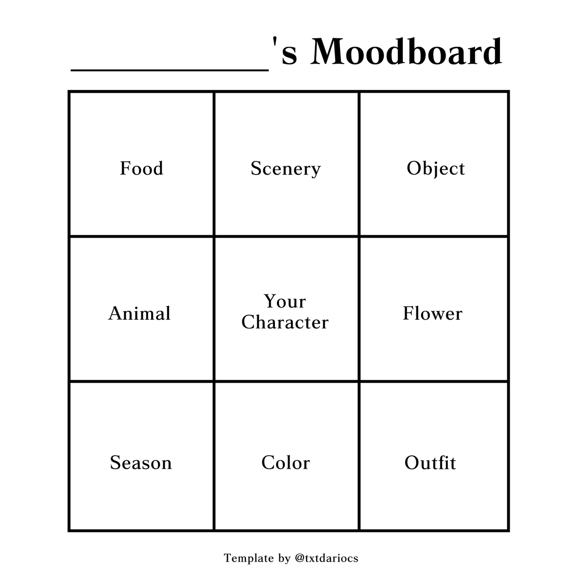 txtdariocs's tweet photo. Template: Character/Ship Moodboard https://t.co/OqcYoEnAai