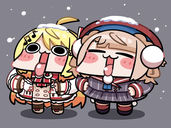 雪だー!!