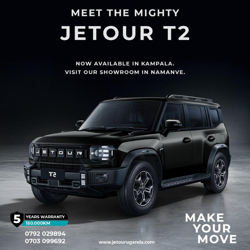 JetourUganda's tweet photo. The future of adventure arrives!

A car that will command every road with strength and style. Tough capability, confident design and a bold presence that commands every road.