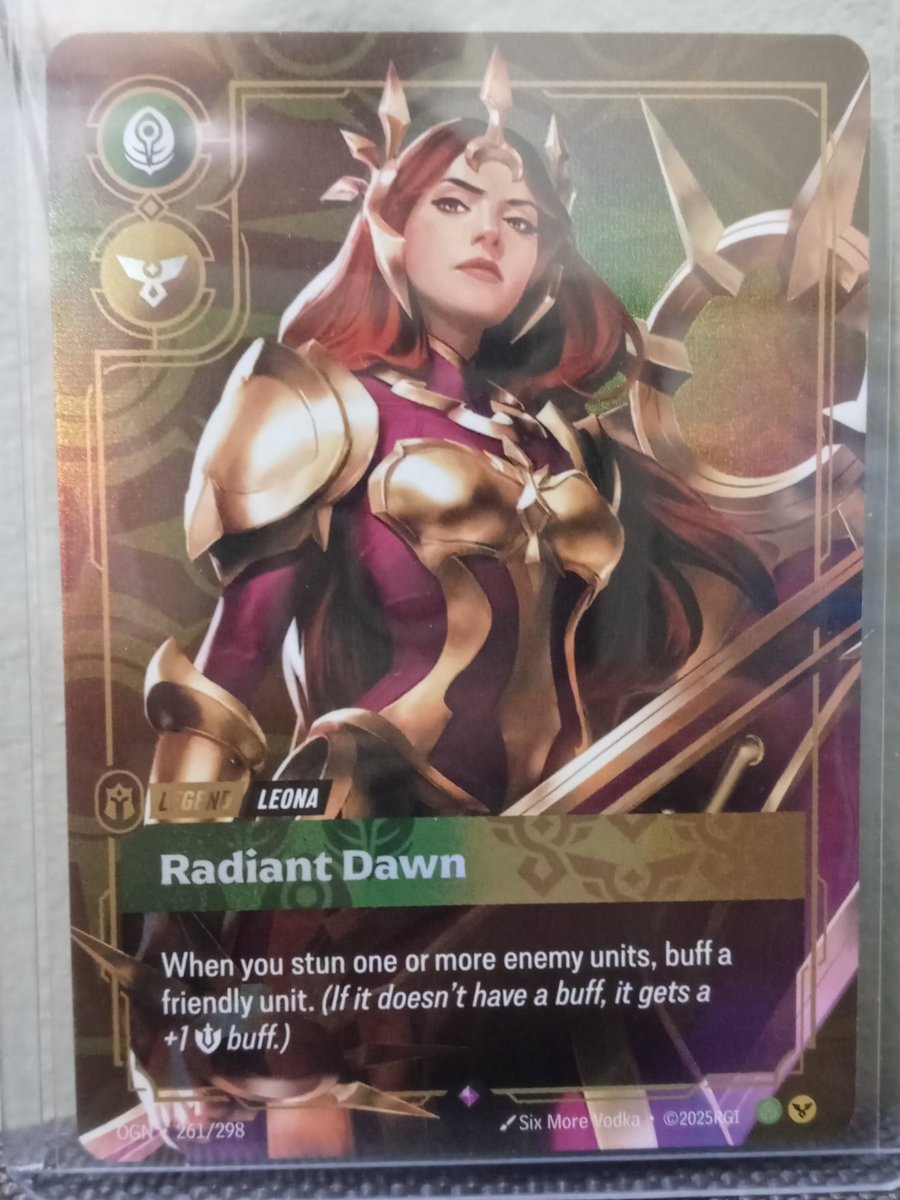 Since they are hard to get rn I have decided to make my own proxy rune cards for riftbound casual play and with it finally able to try out my Leona deck that I have made. I hope to play some of the homies soon and new people too. #Riftbound #LeagueOfLegends