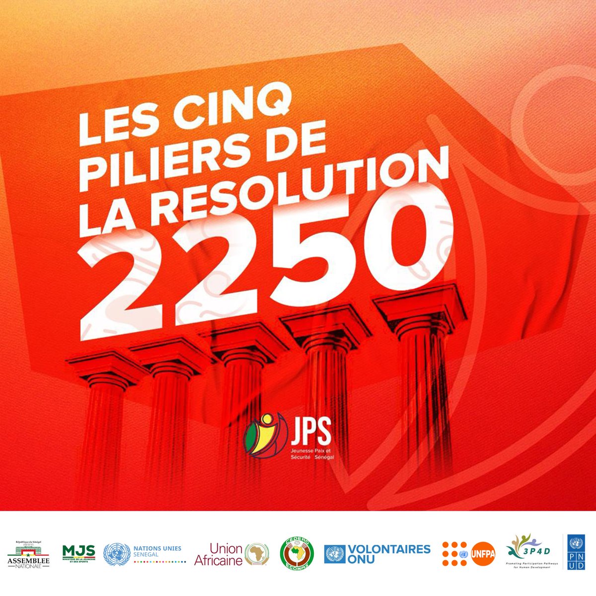 UNFPASenegal's tweet photo. 1/2 La Résolution 2250 change la donne : vous ne regardez plus le changement, vous le menez. La jeunesse prend les devants pour un avenir stable et prospère. https://t.co/dNAv5agPPh