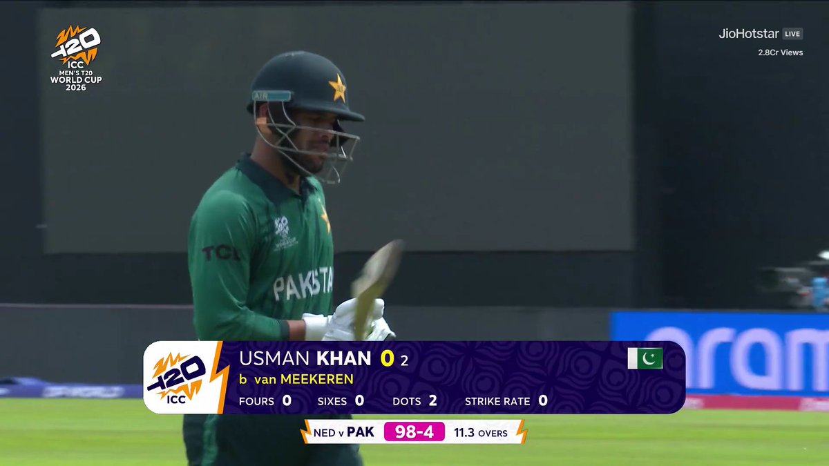 DoctorofCricket's tweet image. Usman Khan 0(2)
Shadab Khan 8(12)
M Nawaz 6(13)
But let's only Blame Babar Azam