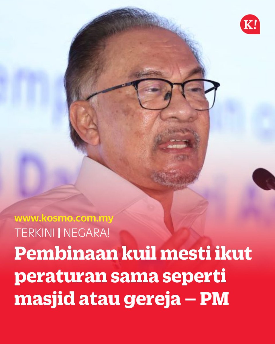 kosmo_online's tweet image. Pembinaan kuil masyarakat India di negara ini perlu mengikut peraturan undang-undang seperti pembinaan masjid, surau ataupun gereja.

kosmo.com.my/2026/02/07/pem…