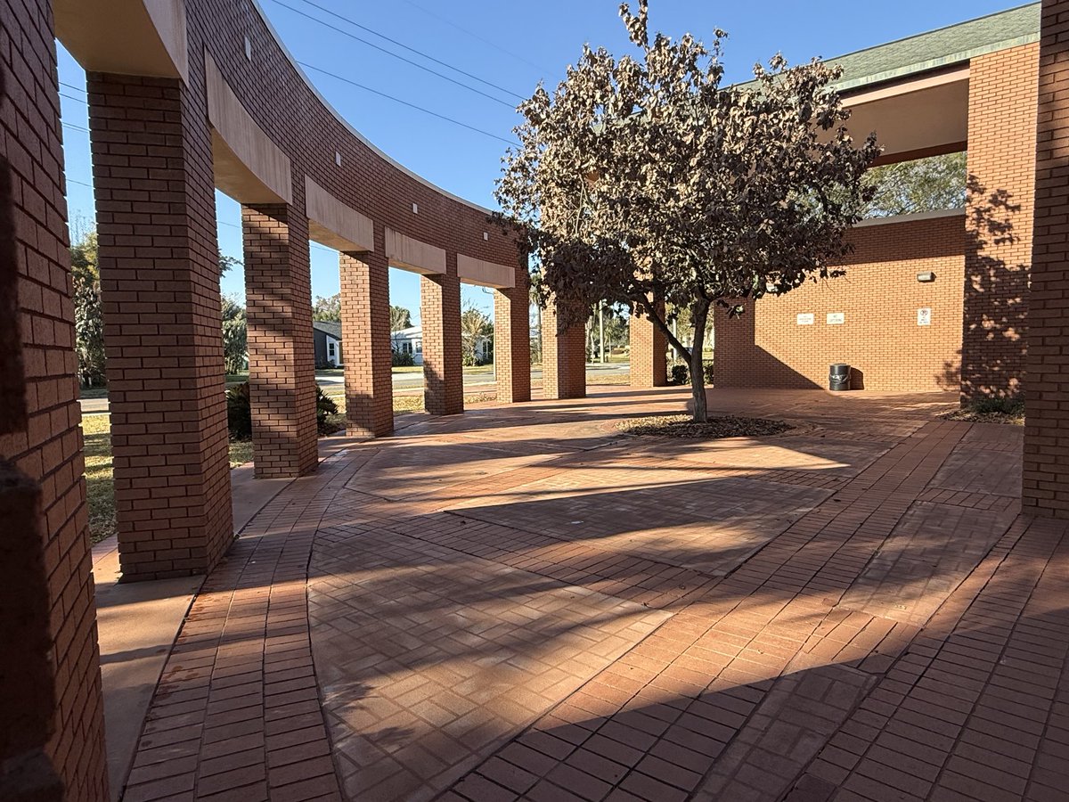 MichaelStarobin's tweet photo. In towns and cities across the country, I often make a bee line to the local public library when I need a quiet space to focus on some work. This morning I walked to the library in Melbourne, Florida. The day is bright and clear and suffused  with cool, still air. #writer https://t.co/drld9mMZfw