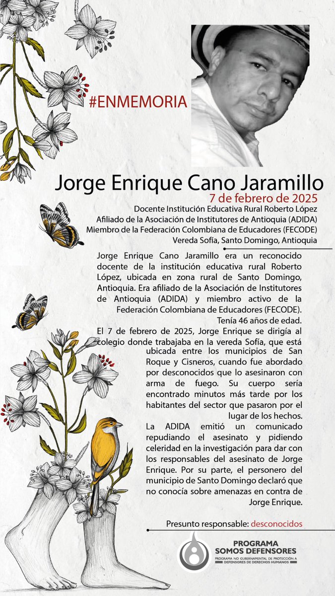 Programa Somos Defensores tweet media