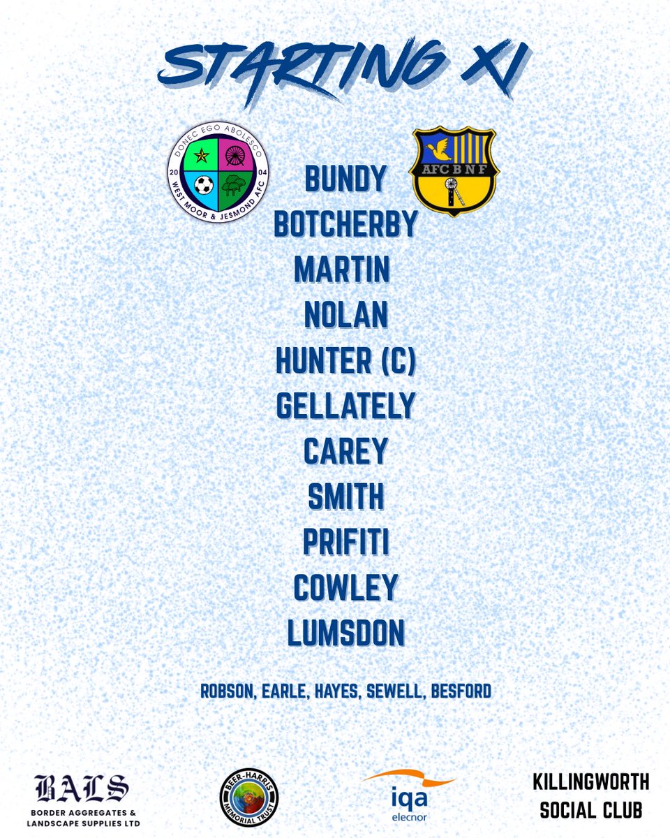 West Moor & Jesmond AFC tweet media