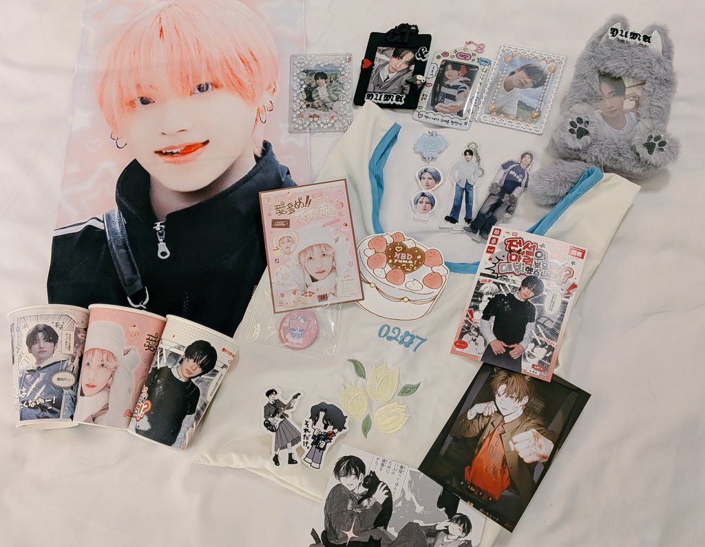 YUMA #ゆうま #유마 22才の誕生日おめでとう🐱🩵 幸せな年を過ごそうね