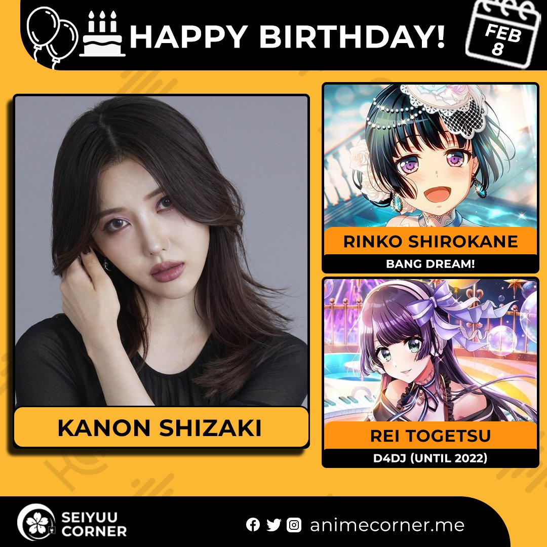 Happy birthday Kanon Shizaki! 🎉 

Let's wish Non-chan all the best <a href="/Kanon_Shizaki/">志崎樺音/Shizaki Kanon</a> 

#KanonShizaki #志崎樺音 #志崎樺音生誕祭2026