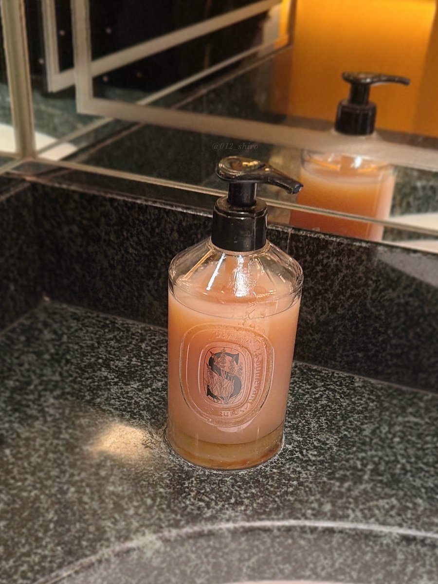 2年前リッツカールトン東京のお手洗いで使ったハンドソープの香りが