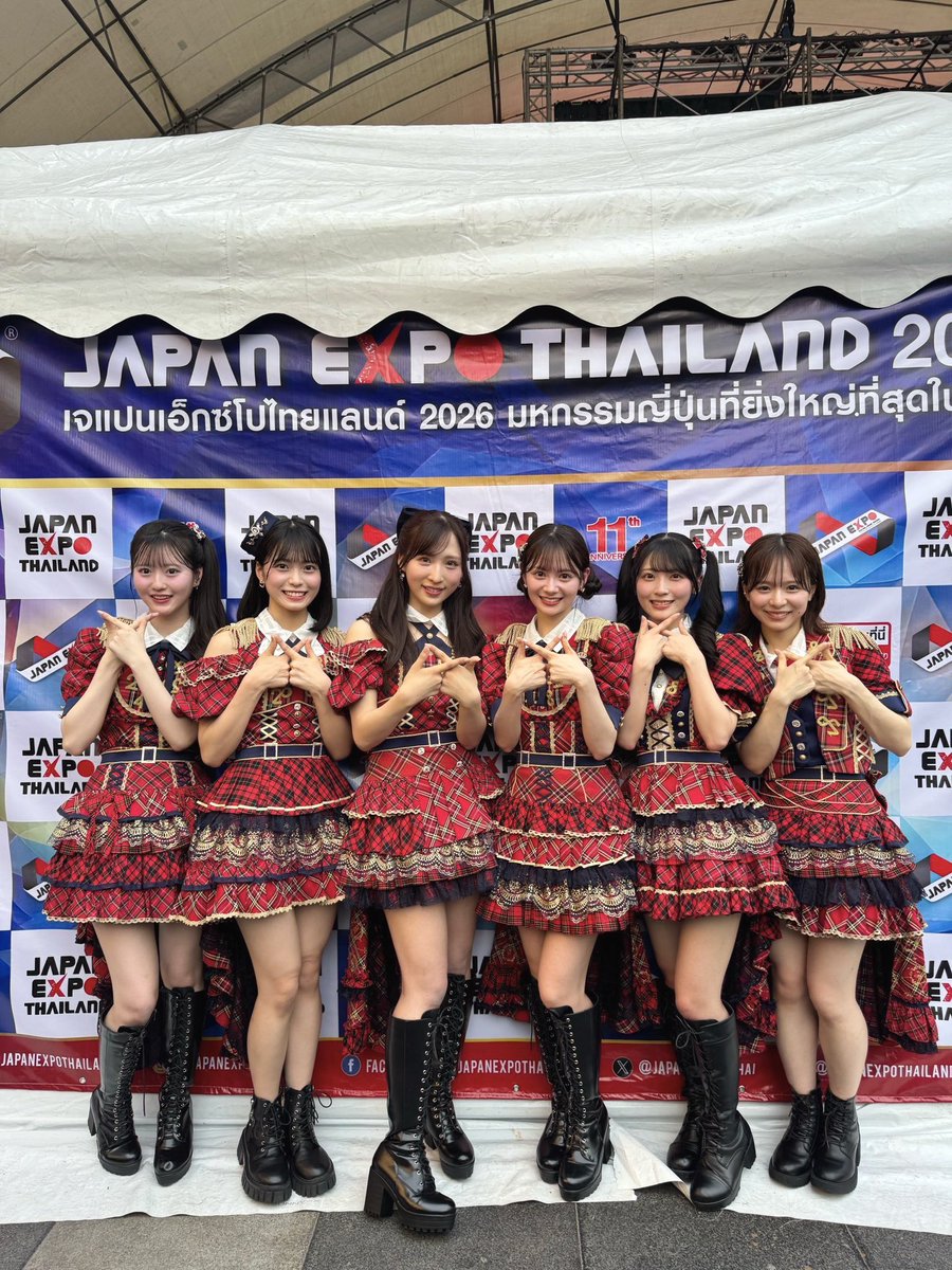 「JAPAN EXPO THAILAND 2026」
2日間ありがとうございました❤️

小さい頃の家族旅行ぶりに、
AKB48としては初めてタイに来れて
パフォーマンスできて嬉しかったです！🎤

So happy to meet you all! 
I hope to come back to Thailand again!

ขอบคุณมากนะคะ แล้วพบกันใ!🤟🏻🎀

#JapanExpoThailand2026