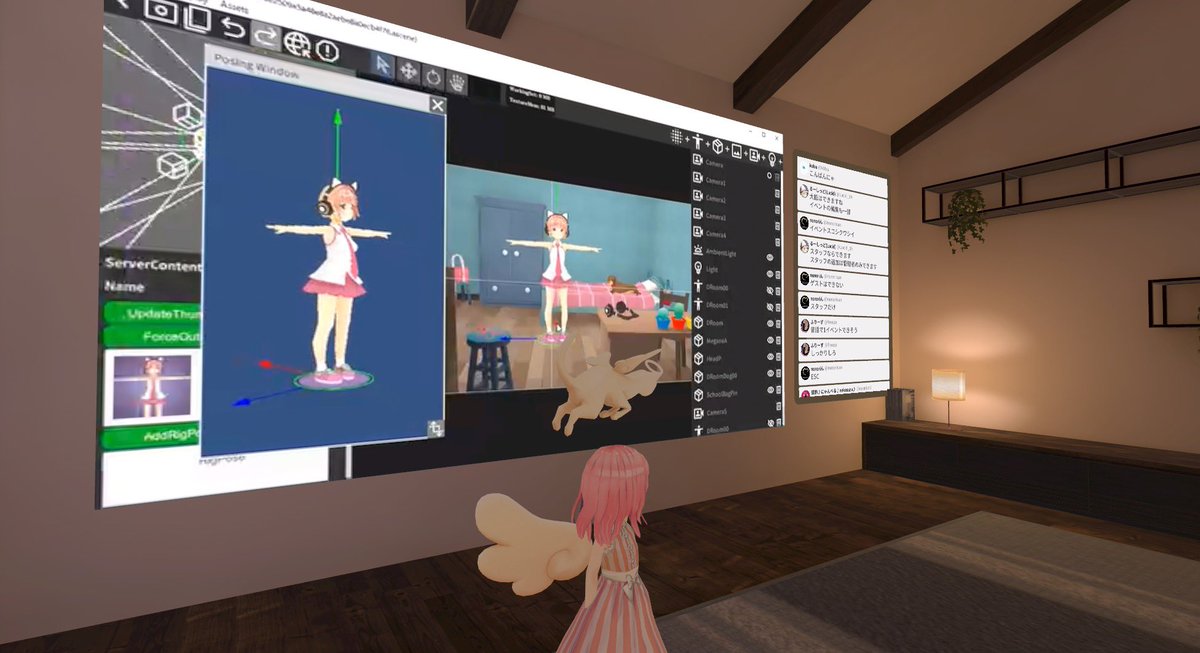 syunsou_2cc's tweet photo. 今夜のセシルさんのイベント、すごい動画生成アプリのプロジェクト発表だった！
VRMを読み込んで、キーフレームになるレイアウトを作って時系列に並べると、自動的にAIがフレーム間を繋いで動画にしてくれるもの！😳😆👍
クラファンも始めるとのこと（リンクはリプライに） #セシル変身 https://t.co/UbwPDCw45O