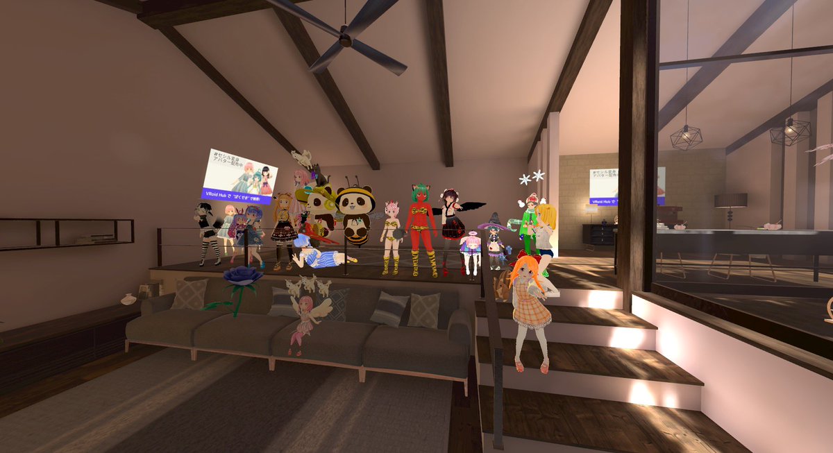 syunsou_2cc's tweet photo. 今夜のセシルさんのイベント、すごい動画生成アプリのプロジェクト発表だった！
VRMを読み込んで、キーフレームになるレイアウトを作って時系列に並べると、自動的にAIがフレーム間を繋いで動画にしてくれるもの！😳😆👍
クラファンも始めるとのこと（リンクはリプライに） #セシル変身 https://t.co/UbwPDCw45O