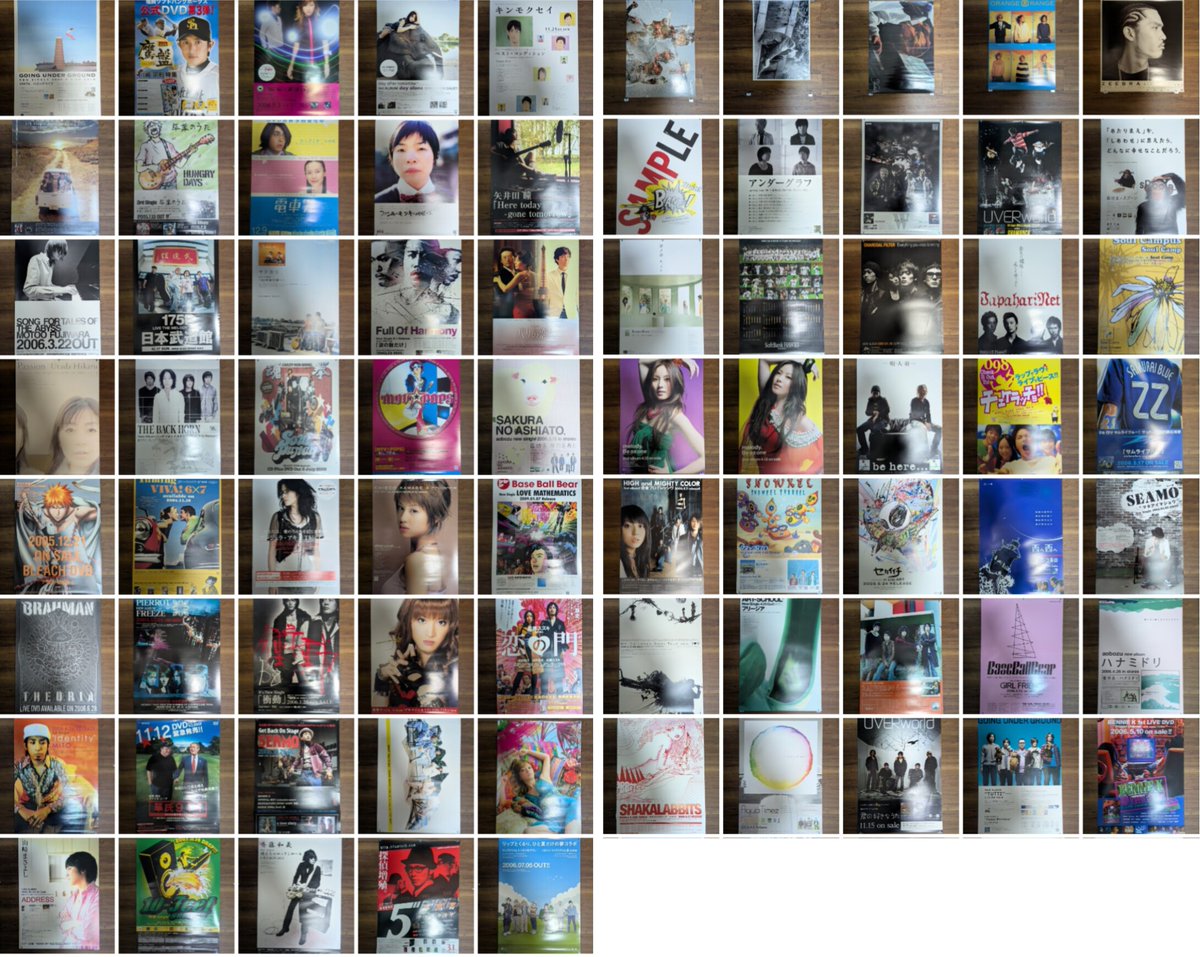 拡散希望&教えて】 ポスター売って、今推してるバンドの応援資金に