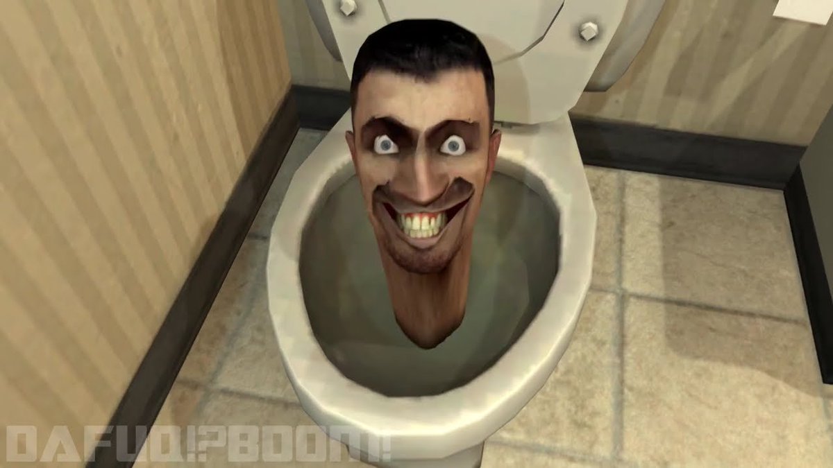 Mnoomer48's tweet photo. Happy 3-year anniversary to the coolest thing ever: Skibidi Toilet.
Seeing the evolution from shitpost to sci-fi cinema is so fucking inspiring. I hope the sole genius behind it, DaFuq!?Boom!, can resolve his issues with INVIZ and we can reach new peaks never seen before 🔥 https://t.co/1YxvSvJJw5