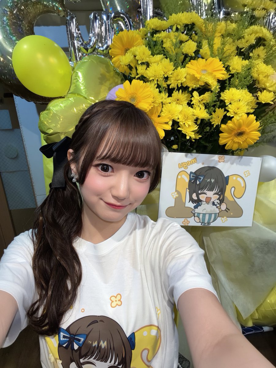 めぐ生誕祭18:00ステージゲストありがとうございました💛✨ めぐりんは