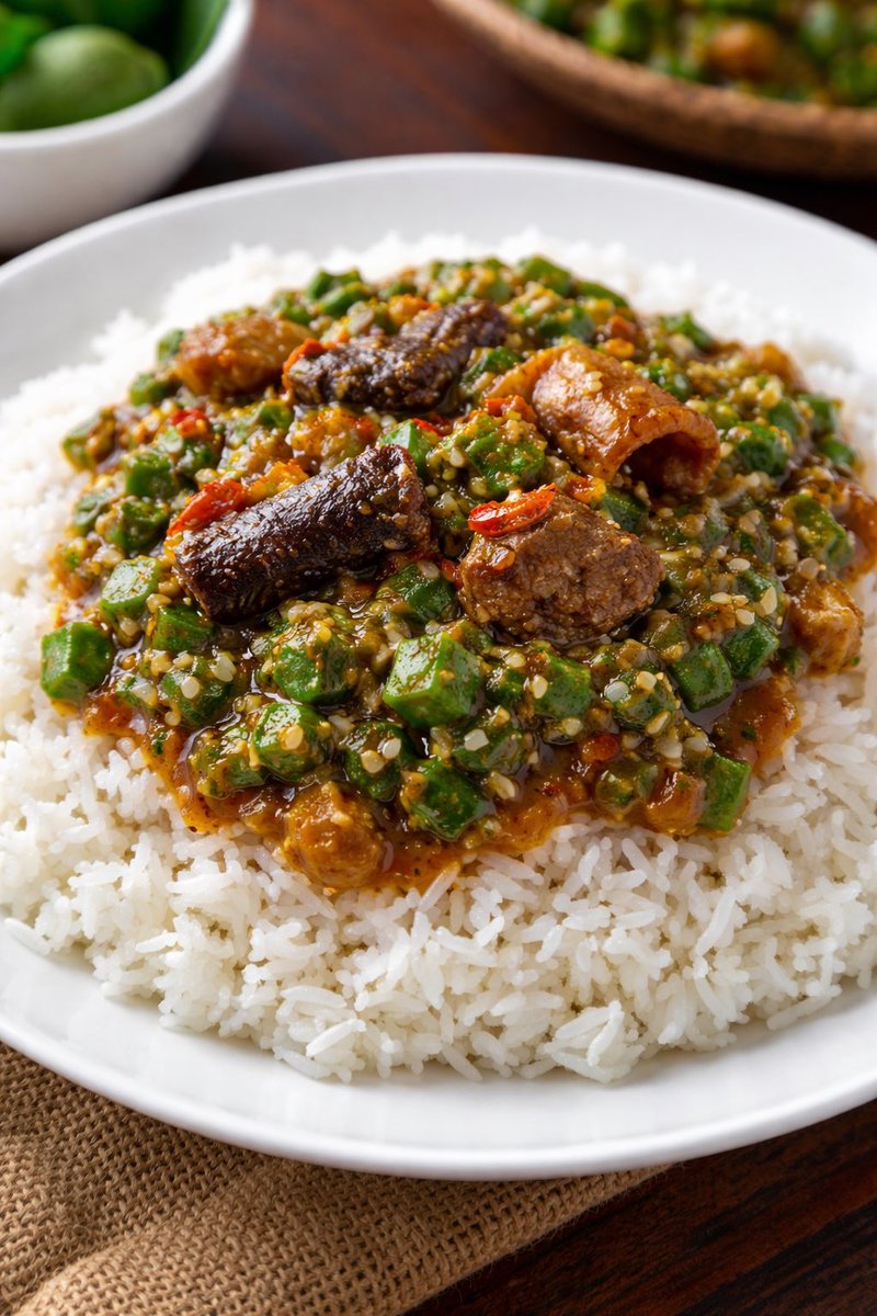 MayorOfBy's tweet image. What’s one food combo you like that makes people question your sanity? 😂

Me rice with Okra Soup 😅
